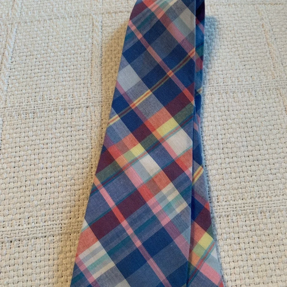 Preppy Plaid Kids tie